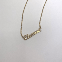 Belle Name Necklace