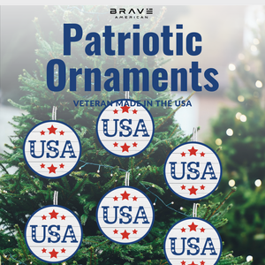 USA Patriotic Ornament
