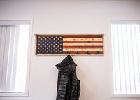 Wooden American Coat Rack