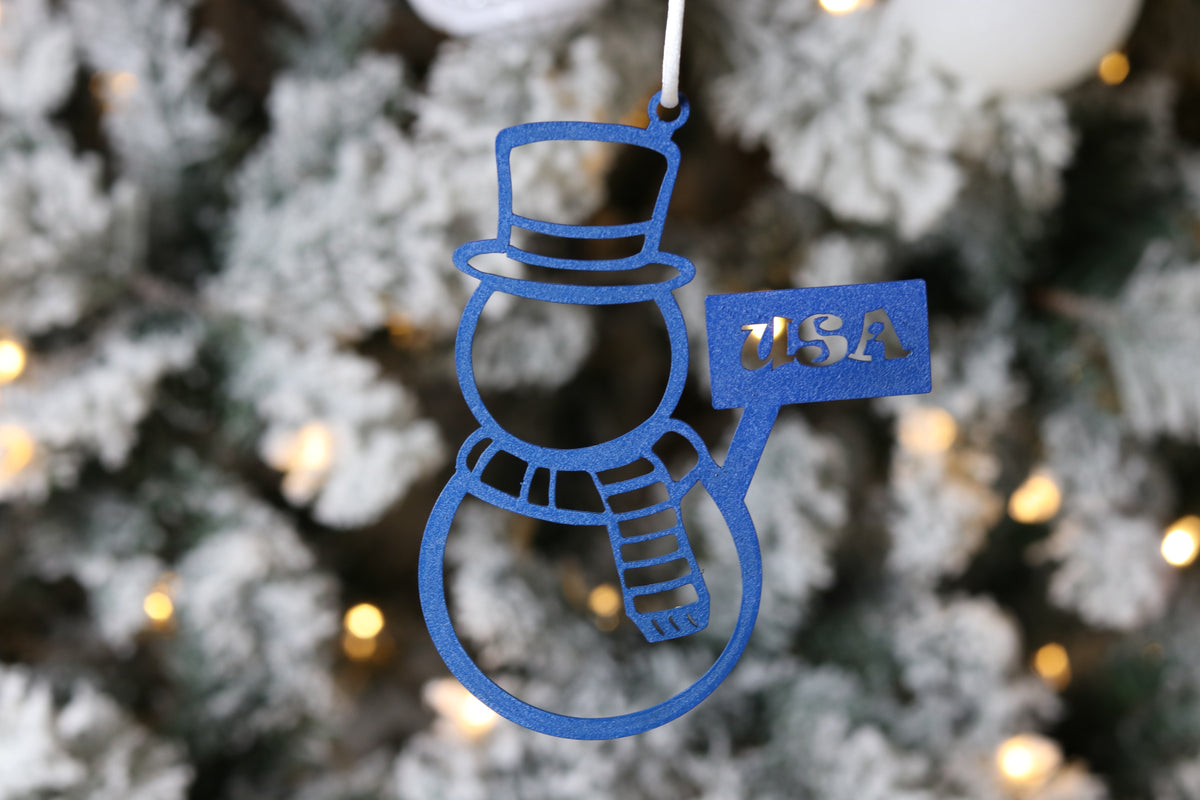 Snowman Christmas Ornament