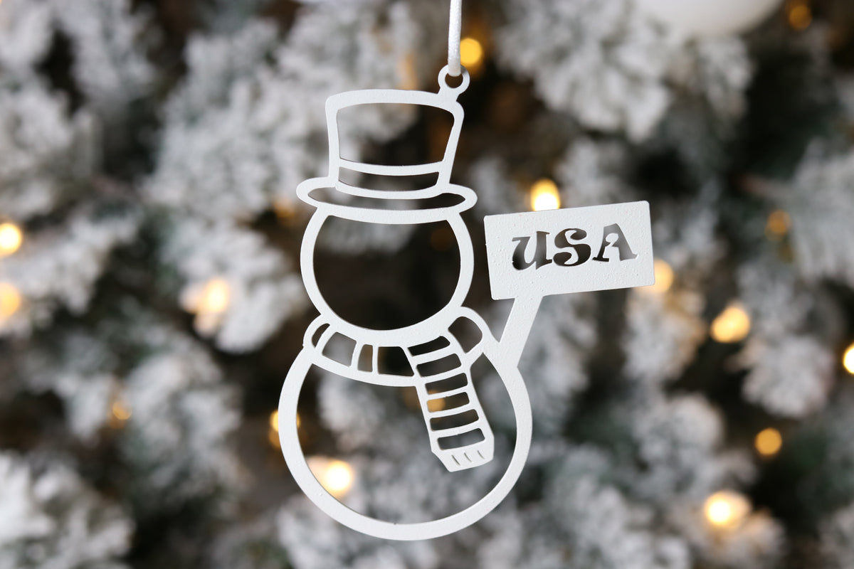 Snowman Christmas Ornament