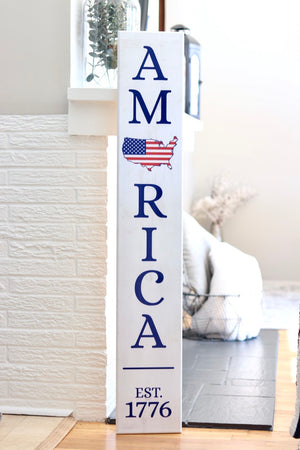 AMERICA Front Porch Sign