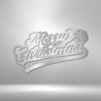 Merry Christmas Quote - Steel Sign