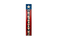 American Welcome Sign UV Printed