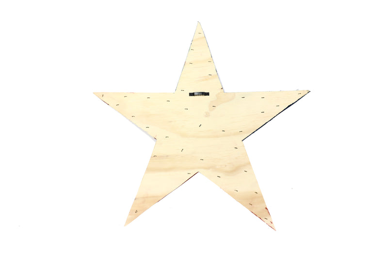Wooden Star Decor