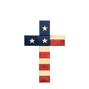 Wooden American Cross