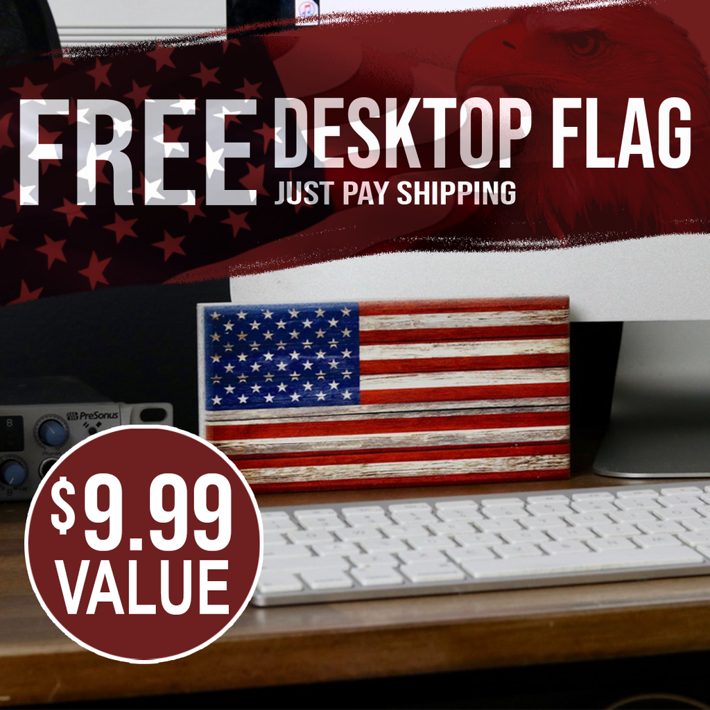 American Desktop Flag(FREE - Just Pay Shipping)